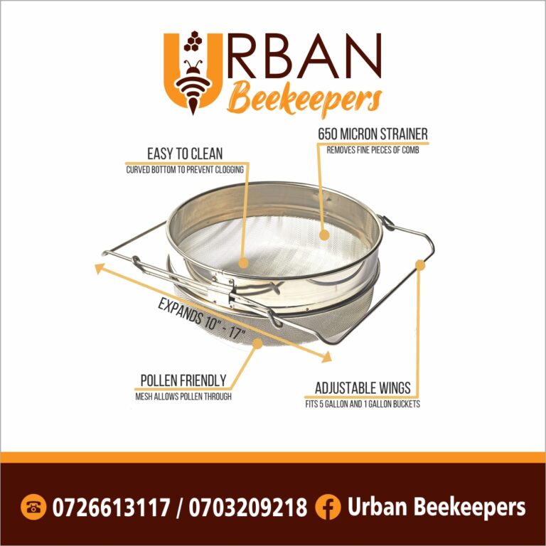 Yeacher Double Mesh Honey Strainer Honey Extractor Filter Double Sieve For Beekeeper Kitchen And Other 3 thumbnail image